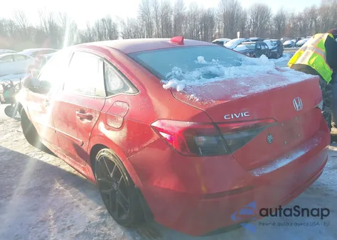 2023 Honda Civic Sport from USA, damaged, VIN 2HGFE2F5XPH507425
